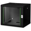 Digitus DN-19 09-U-SW rack 9U Da parete Nero DN-19 09-U-SW