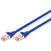 Digitus DK-1644-010/B cavo di rete Blu 1 m Cat6 S/FTP DK-1644-010/B
