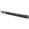 Digitus Ciabatta con profilo in alluminio, interruttore e DN-95407