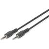 Digitus AK-510100-025-S cavo audio 2,5 m 3.5mm Nero AK-510100-025-S
