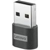 Lenovo 4X91C99226 adattatore per inversione del genere dei cavi USB-C USB-A Nero