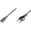 Digitus AK-440104-018-S cavo di alimentazione Nero 1,8 AK-440104-018-S