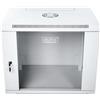 Digitus DN-W19 09U/450 rack 9U Da parete Grigio chiaro DN-W19 09U/450