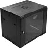 Digitus DN-W19 09U/450/B rack 9U Da parete Nero DN-W19 09U/450/B