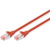 Digitus DK-1644-050/R cavo di rete Rosso 5 m Cat6 S/FTP DK-1644-050/R