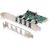 Digitus scheda 4 Porte USB 3.0 PCI Express DS-30221-1
