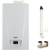 Baxi CALDAIA BAXI LUNA COMPACT 32 KW A CONDENSAZIONE CAMERA STAGNA METANO/GPL A7865416 + KIT FUMI OMAGGIO