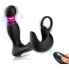 SuperLove Rotating Prostate & Testicles Stimulator with Remote Black