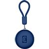 Cellularline TRACY TAG - Trova Oggetti compatibile con Apple iOS Find Me - Compatibile con Accessori Airtag - Batteria sostituibile (durata 1 anno) - Resistente a polvere ed acqua - Blu
