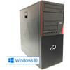 Fujitsu PC Computer Desktop Ricondizionato Fujitsu P710 i5 Ram 8GB SSD 240 Windows 10