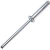 AERZETIX - Set di 100 rivetti ciechi standard Ø4x20mm alluminio/acciaio - DIN 7337 A - rivetto pop a rottura stelo - C48107