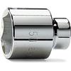 Beta 928A 36 - Chiavi a bussola con attacco quadro femmina 3/4 bocca esagonale, cromate