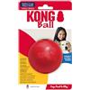 KONG Ball con Foro Palla da Riporto in Gomma, Rosso, Taglia Media/Grande