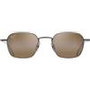 Maui Jim Occhiali da Sole MEKALA H690-17 Grigio/Marrone Unisex Polarizzati