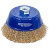 BGS 3988 | Spazzola a disco in filo acciaio | sede M14 x 2,0 | Ø 125 x 75 mm