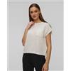 Allude Maglione Bianco Con Cashmere Da Donna Allude