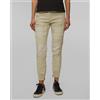 Aeronautica Militare Pantaloni Cargo Beige Da Donna Aeronautica Militare