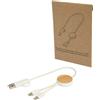 Cavo USB Type C 5-in-1 in plastica riciclata da 30 cm Chechia personalizzate o neutre