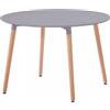 DecHome Tavolo Rotondo Miró Ø 120 colore Grigio - HF807151