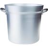 Baldassare Agnelli Pentole Agnelli Linea Salsa Pomodoro in Alluminio Pentola Tipo Nord con Due Maniglie in Alluminio, Argento, 46 cm