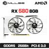 MLLSE MD - Scheda grafica MLLSE AMD RX 580 8GB 2048SP GDDR5 256Bit PCI-E 3.0 × 168Pin