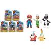 Jakks Pacific Super Mario Personaggi Articolato 13cm 10 Assortimenti di Jakks