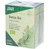 SALUS HAUS Gmbh & Co KG Salus Haus Detox Bio Tisana, 40 Filtri, Integratore Depurativo e Drenante con Piante Biologiche
