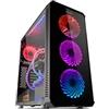 NOX XTREME PRODUCTS TORRE ATX NOX HUMMER TGX RAINBOW NEGRA