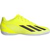 adidas X Crazyfast Club Indoor Boots, Scarpe da Calcio Unisex-Adulto, Solar Yellow/Core Black/Cloud White, 48 EU
