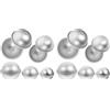 DEARMAMY Ball Cake Pan Hemisphere Cake Pan Mini Mezza Sfera Sfera Cake Tin Daifu-Ku Di Cottura Della Cupcake Per Torta Al Cioccolato Gelatina Budino Sapone Fatto A