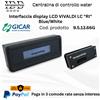 Gicar 9.5.13.66G, Display LCD VIVALDI LC RI Blue/White