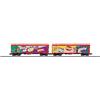 MARKLIN art. 45685 Due carri frigoriferi tipo R-40-14 con insegne Coca-Cola®.