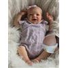 Anano Bambole Reborn Tutta In Silicone Morbide 48CM Bambola Neonato Reborn Femmina Bambolotto Reborns Femmine Silicone Tutto Il Corpo