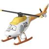 Disney Macchinine CARS Personaggi disney piccoli in metallo - Ron Hover giocattolo elicottero in scala 1:55 - Elicottero da corsa da 8 cm macchinine giocattolo per bambini GBV58- Da collezione disney