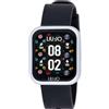 Liu Jo Jeans Liu Jo Orologio Unisex Smartwatch Voice Mini Silver Cinturino Nero