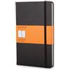 Moleskine Taccuino a righe large 13x21 cm copertina rigida Moleskine nero QP060