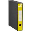 Q-Connect Registratore commerciale con custodia Q-Connect dorso 5 cm - 28,5x31,3 cm - giallo RQ-CON-U5GI