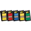 Post-it® Index Segnapagina Post-it® index 680 con dispenser - 24,5x43,6 mm Value pack 3+2 rosso, verde, giallo, blu - 680-3+2