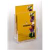 Tecnostyl Porta brochure/cataloghi da banco in PS trasparente Tecnostyl A4 due tasche - LH002