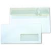 Blasetti Busta Blasetti Super Strip con finestra - 90 g/m² lembo strip 11x23 cm - bianco - conf. 500 pz - 0148