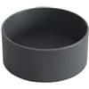CIELO Lavabo da appoggio tondo Cielo Shui Comfort Ø 25 Basalto