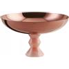 Sambonet Madame Coppa con Piede - Mirror PVD Rum Rosa Onice Ø 26 cm h 15,3 cm