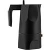 Alessi Caffettiera 3 tazze Alessi Ossidiana Alluminio Nero
