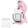 Smeg Set Impastatrice con accessorio Gelatiera Rosa