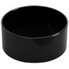 CIELO Lavabo da appoggio tondo Cielo Shui Comfort Ø 25 Nero Lucido