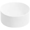 CIELO Lavabo da appoggio tondo Cielo Shui Comfort Ø 25 Talco
