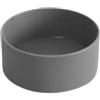 CIELO Lavabo da appoggio tondo Cielo Shui Comfort Ø 25 Cemento