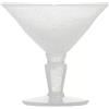 Memento Martini Glass White Transparent