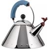 Alessi Bollitore con fischietto Alessi 9093 Acciaio inox Azzurro