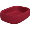 Flaminia Lavabo da appoggio Flaminia Bonola 60 Rosso Rubens Opaco